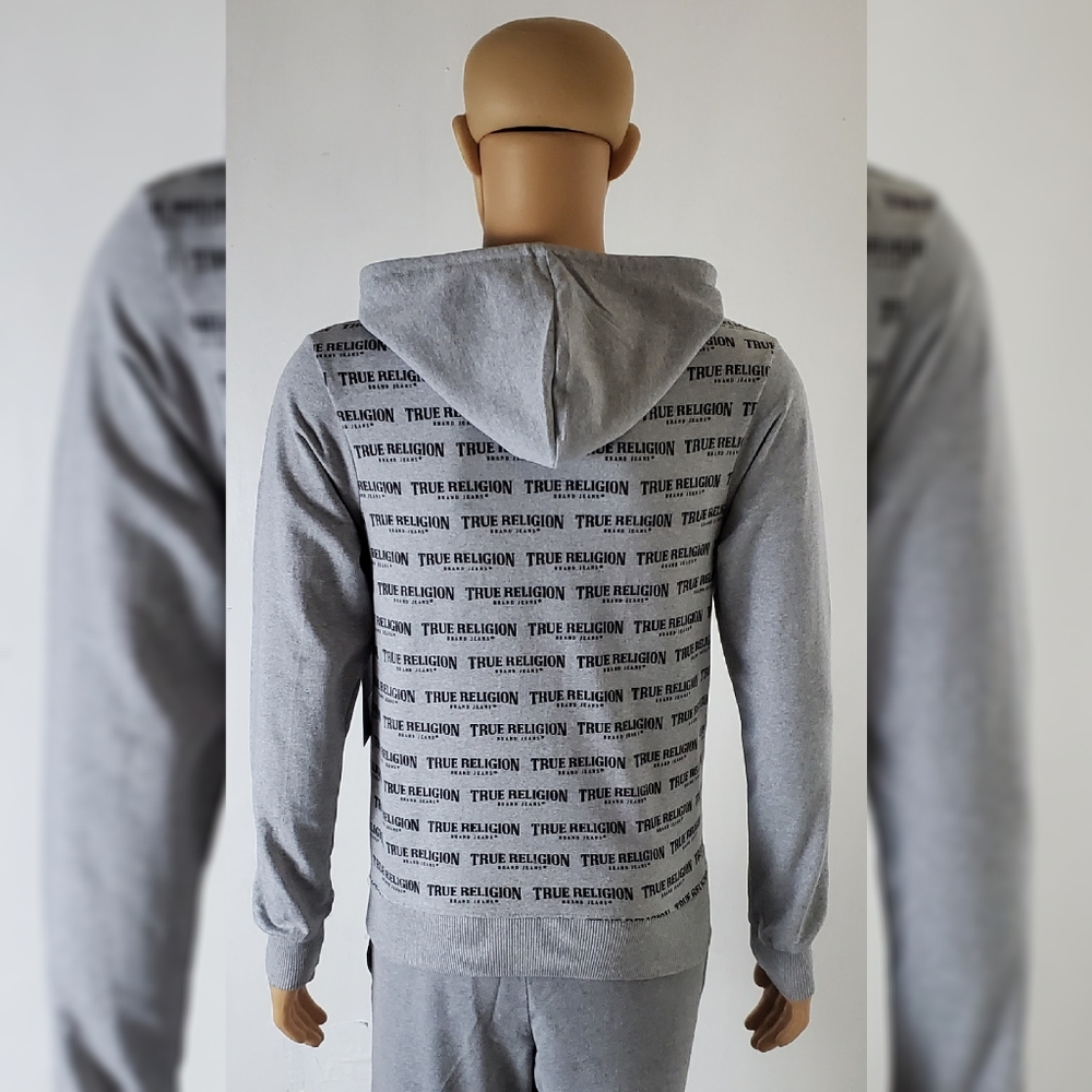 TRUE RELIGION LOUNGEWEAR HODDIE MENS - Picture 6 of 12